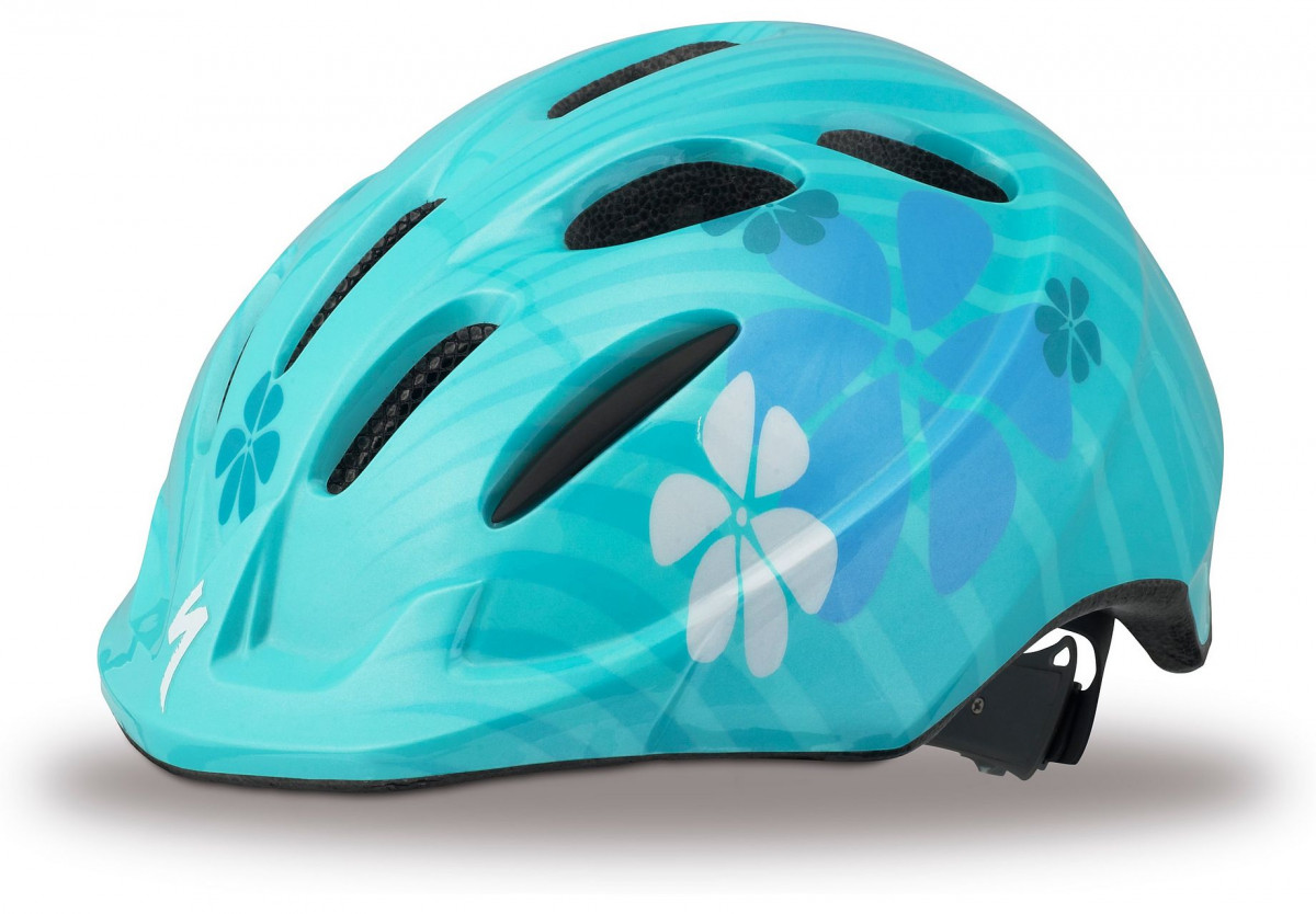 Specialized SMALL FRY HLMT CPSC TEAL FLOWERS CHLD