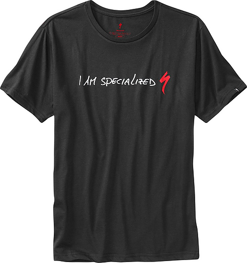 Specialized  I AM SPECIALIZED PODIUM TEE BLK/RED